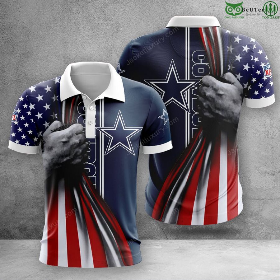 82 Dallas Cowboys NFL aloha pride summer 3D Polo T Shirt Hoodie