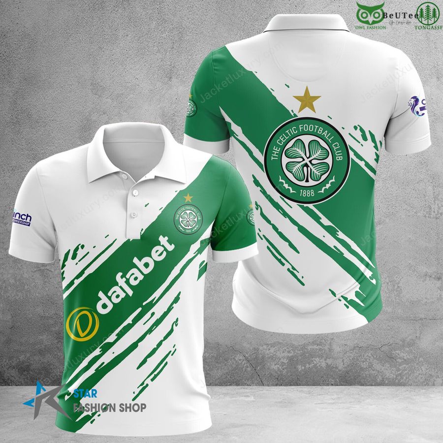 315 Celtic F.C. Scottish Premiership 3D Polo T Shirt hoodie special