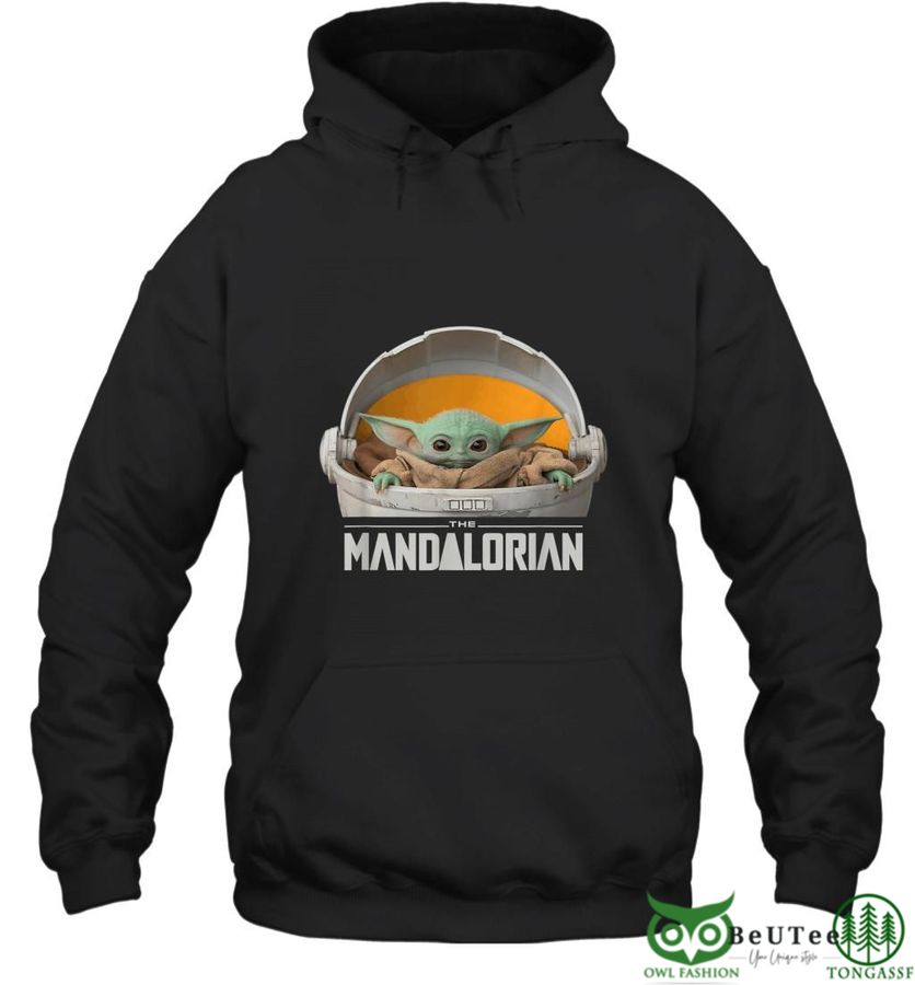 2 Star Wars The Mandalorian The Child Floating POD Hoodie