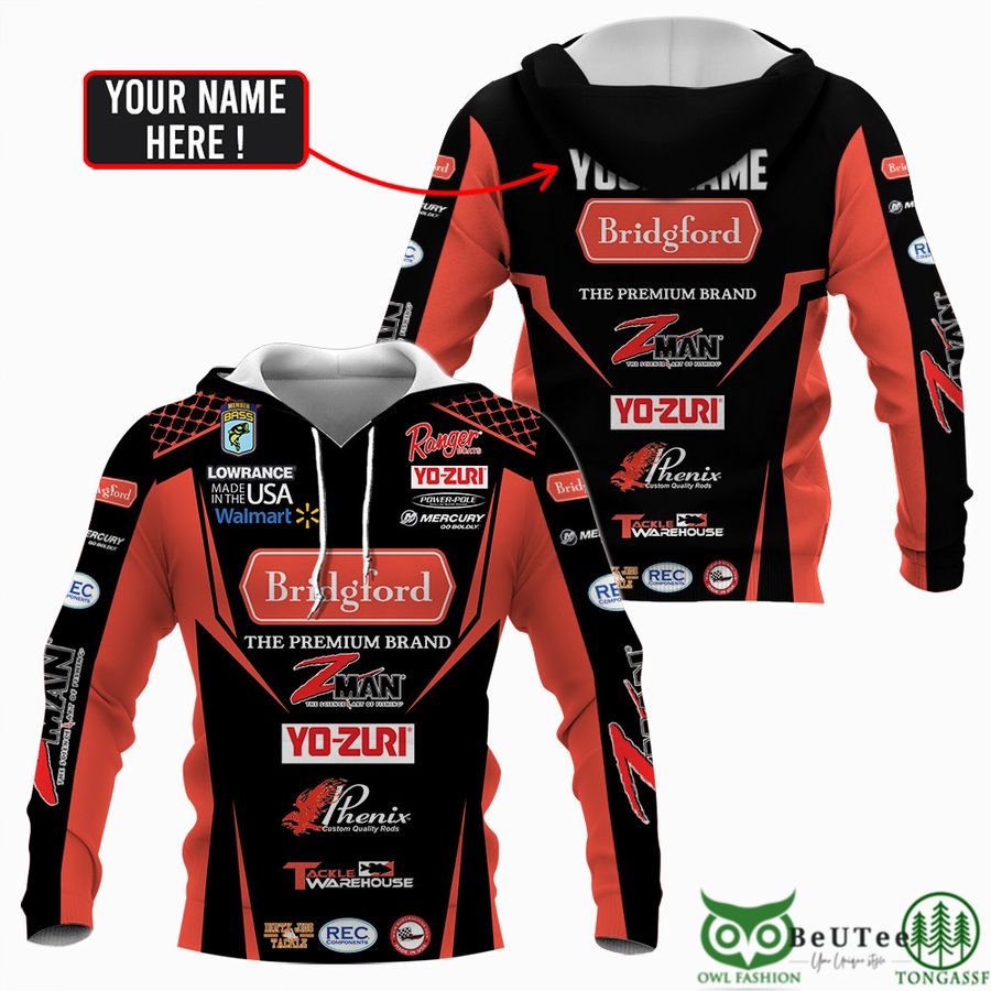 Personalized Race Tournament Bridgford Zman 3D Shirt