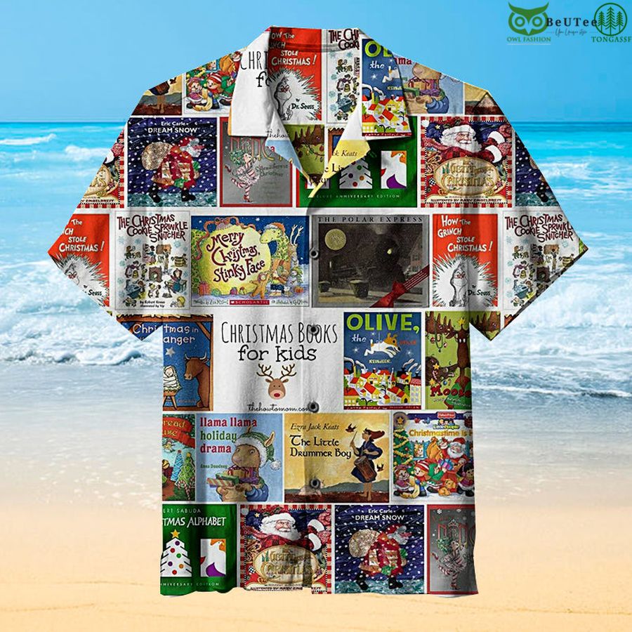 Christmas Books For Kids Hawaiian Shirt