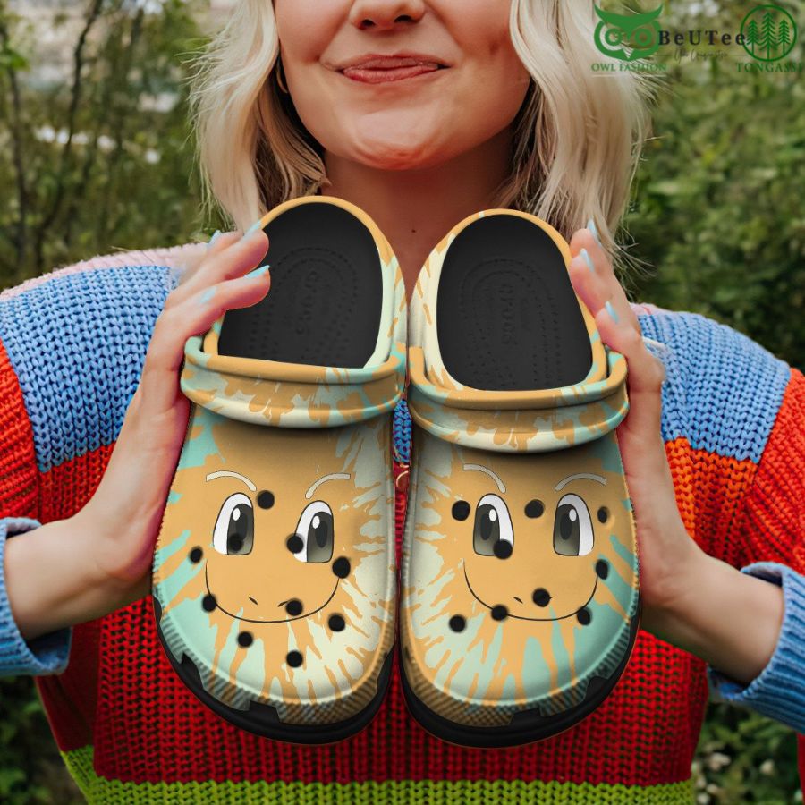 Dragonite Tie Dye Face Classic Crocs Pokemon