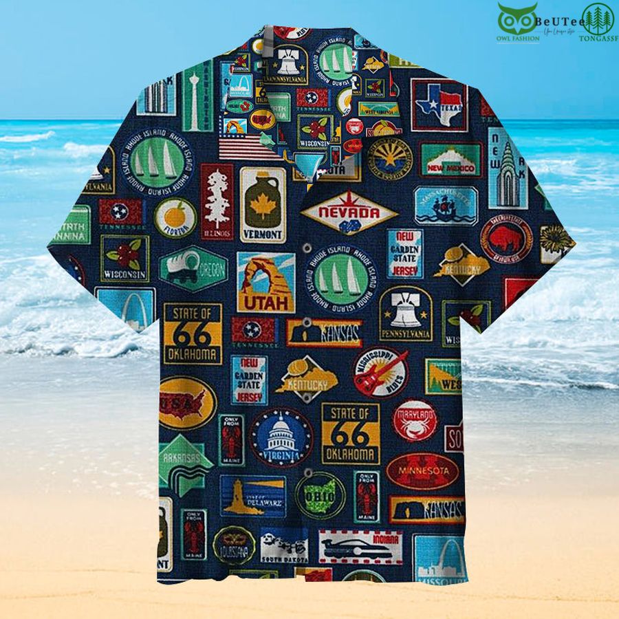 State Signs Classic Hawaiian Shirt