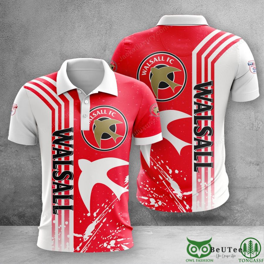 Walsall FC EPL 3D Polo Tshirt Hoodie