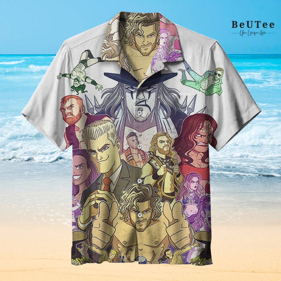 All Elite Wrestling Hawaiian Shirt