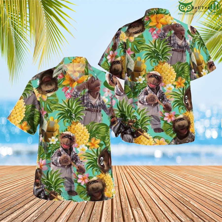 The Muppets Beauregard the Stagehand Hawaiian Shirt