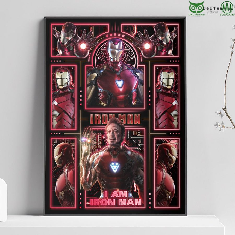 Marvel studio I am Iron Man Limited Edition Poster 