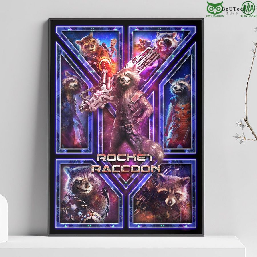 Marvel studio Rocket Raccoon Limited Edition Poster 