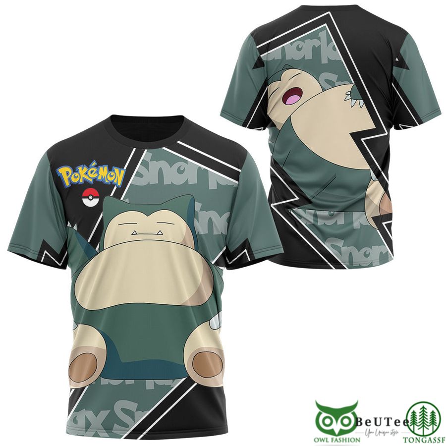 Snorlax Custom T-Shirt  Apparel
