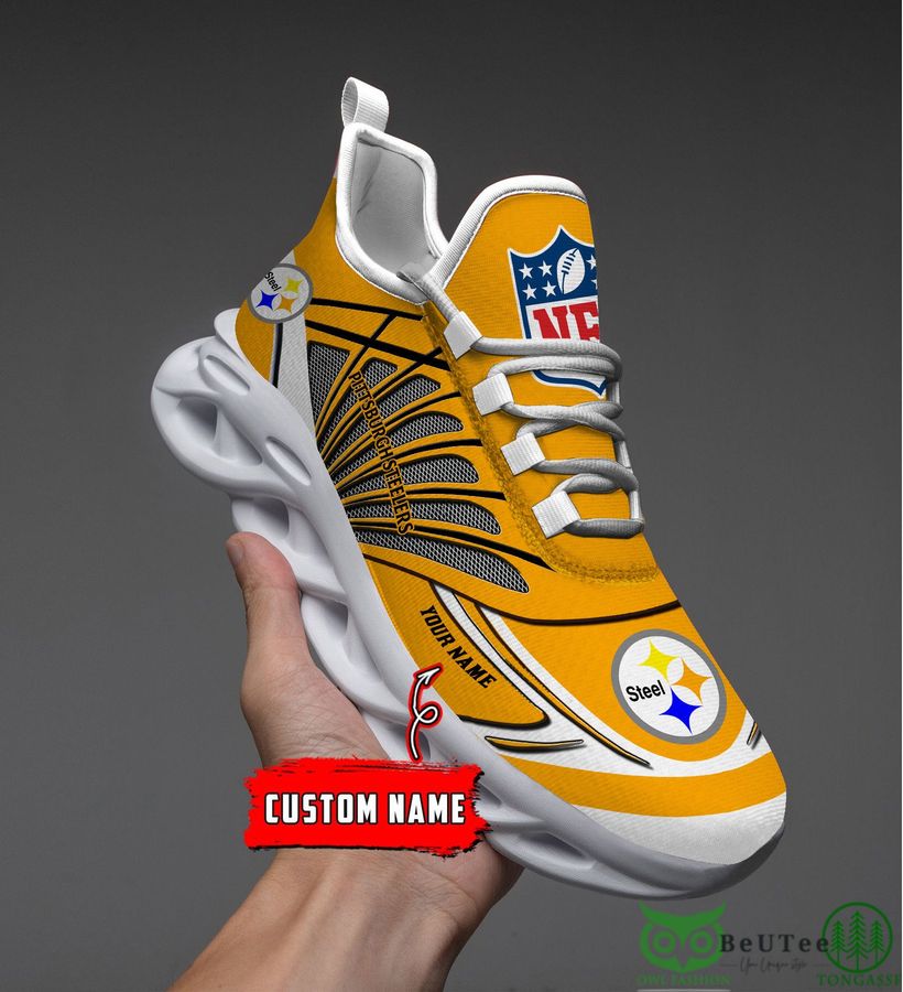 Custom Name Pittsburgh Steelers NFL Max Soul