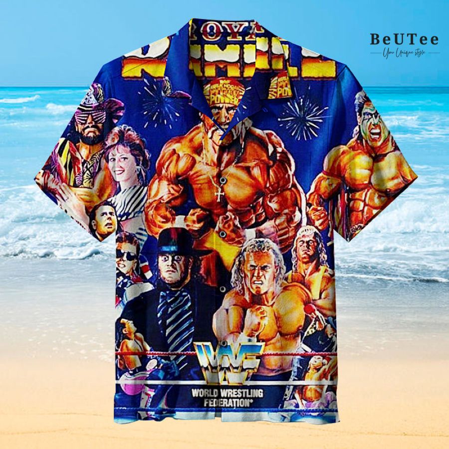 WWE Royal Rumble Hawaiian Shirt