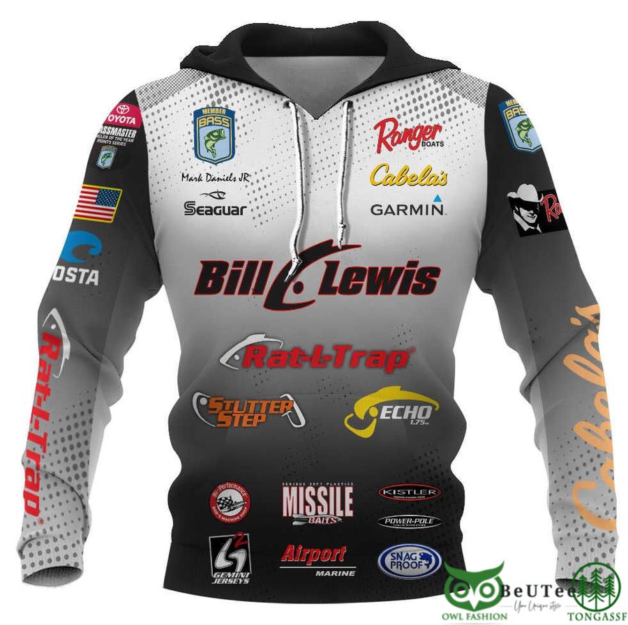 Personalized Race Tournament Bill Lewis Rat-L-Trap 3D Shirt