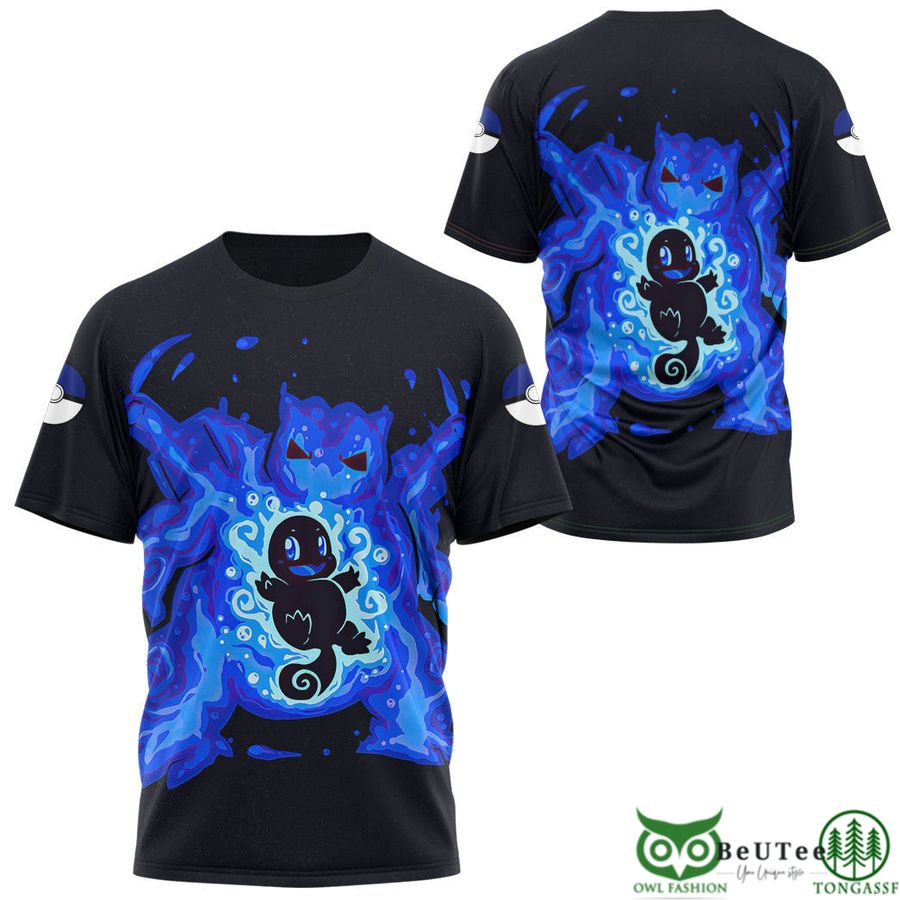 Evolve Squirtle within Blastoise Custom T-Shirt Apparel