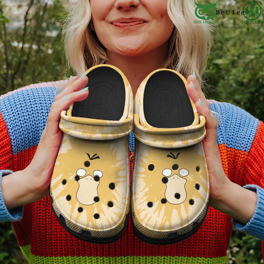 Psyduck Tie Dye Face Classic Crocs Pokemon