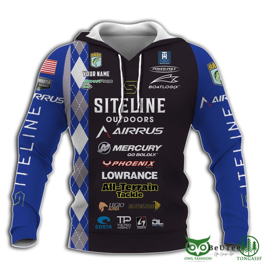 Personalized Race Tournament Siteline Outdoors 3D Shirt