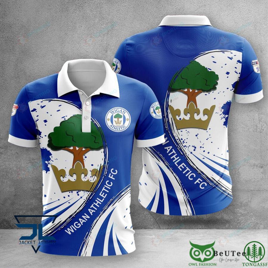 Wigan Athletic EPL 3D Tshirt Polo Hoodie