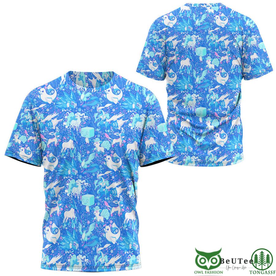 Ice Seamless Pattern Custom T-Shirt