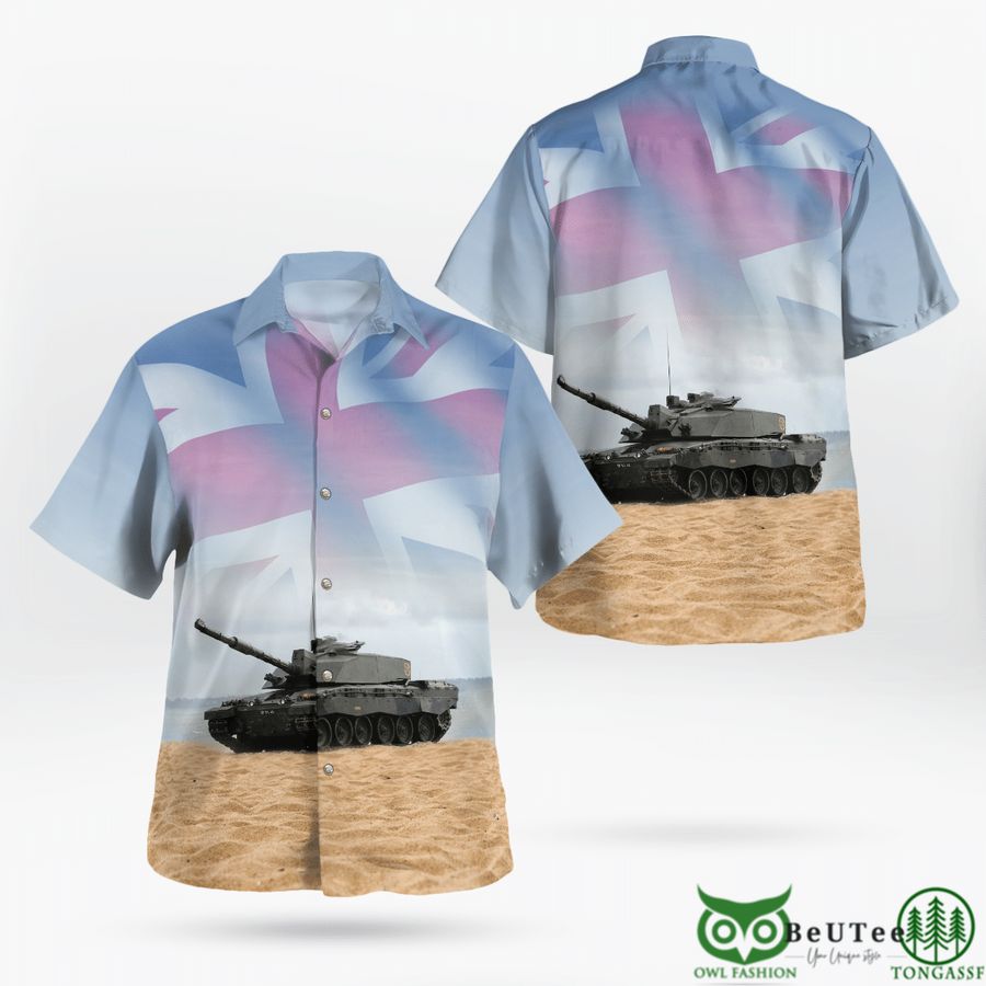 79 British Army Challenger 2 Armed Forces Day Hawaiian Shirt