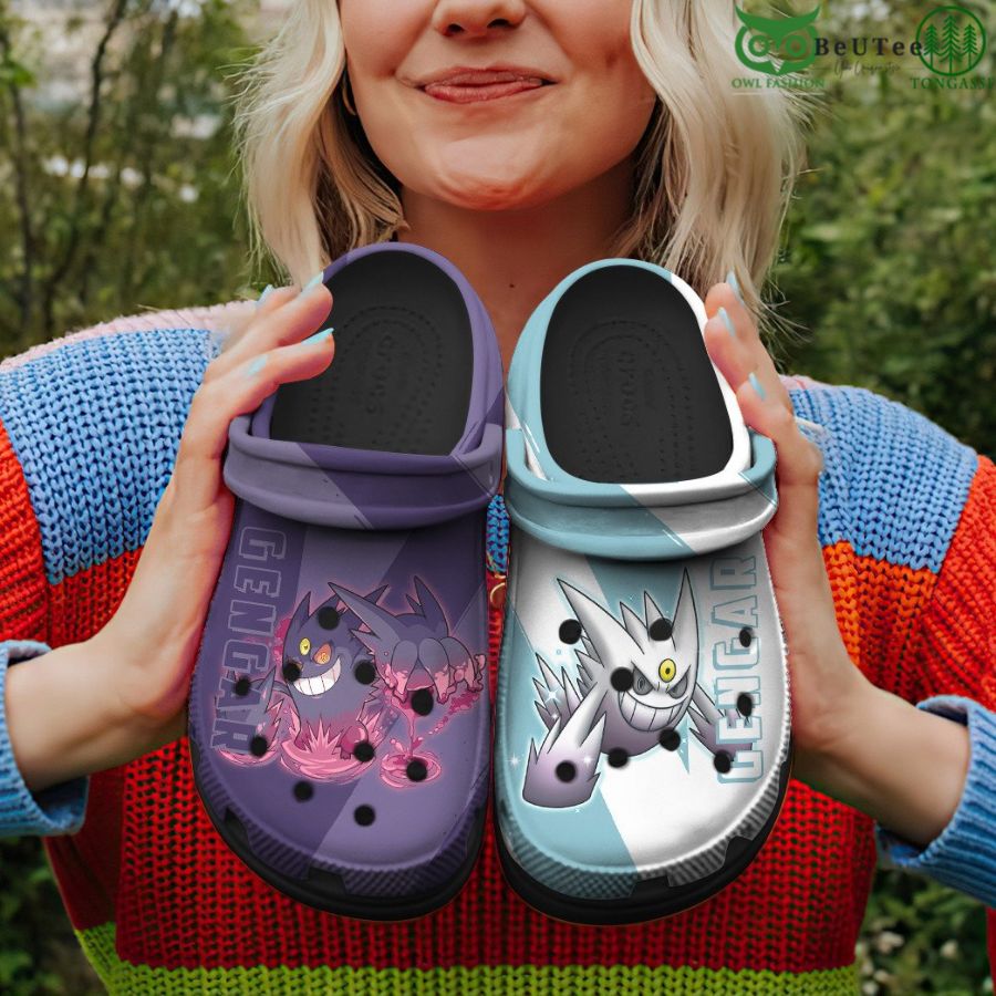 Gengar Classic Crocs Pokemon