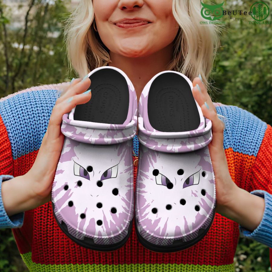 Mewtwo Tie Dye Face Classic Crocs Pokemon