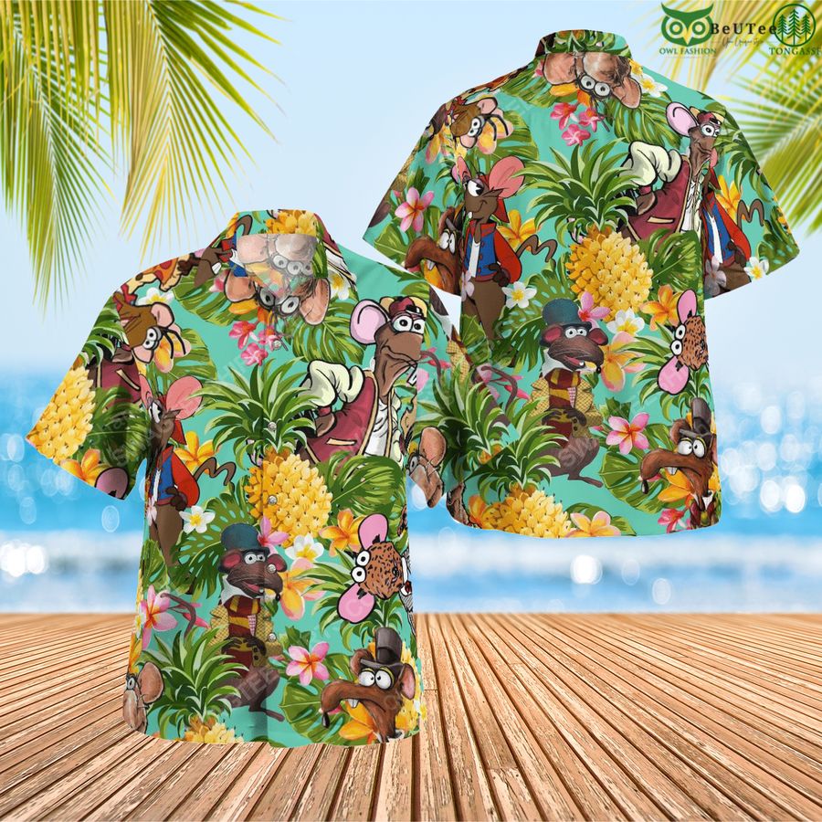 The Muppets Rizzo the Rat Hawaiian Shirt