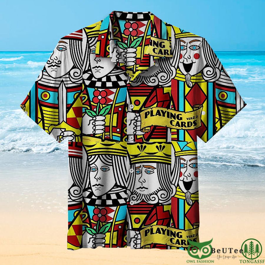 I Love Poker Hawaiian Shirt