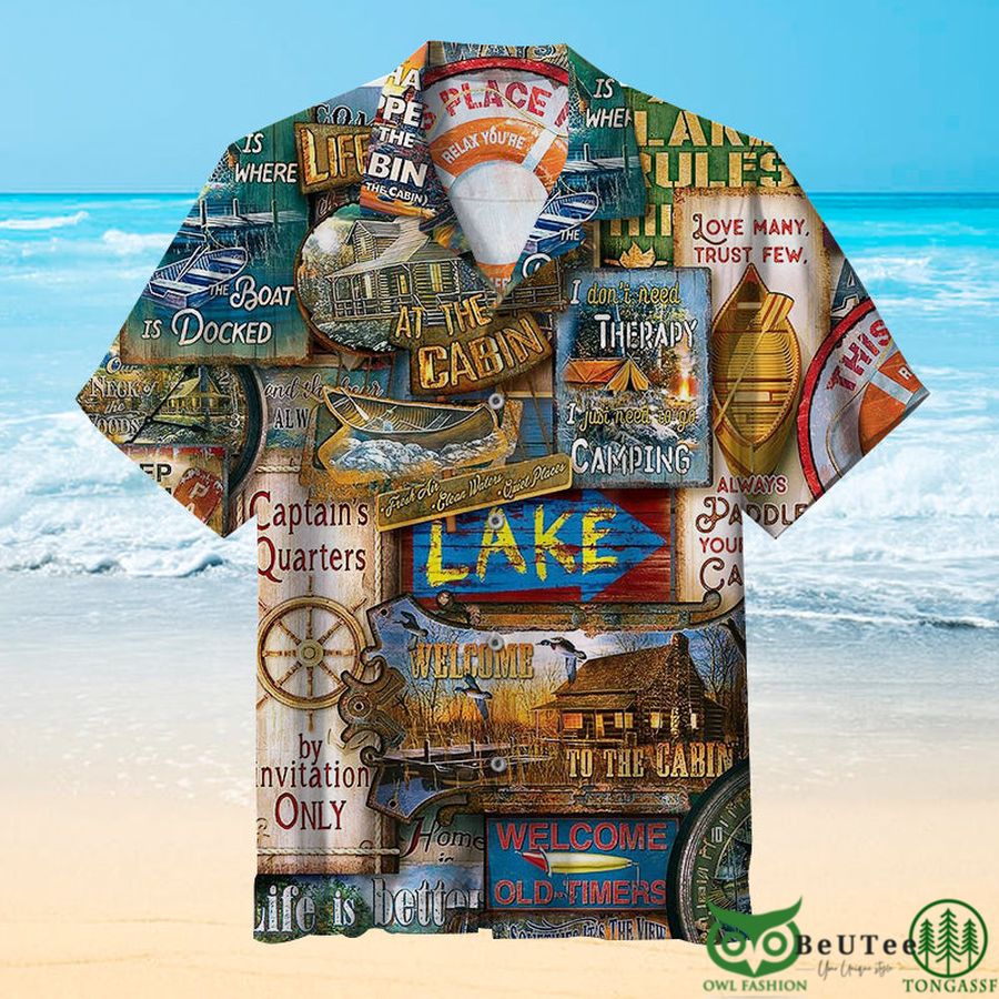 Off to The Lakehouse Universal Hawaiian Shirt