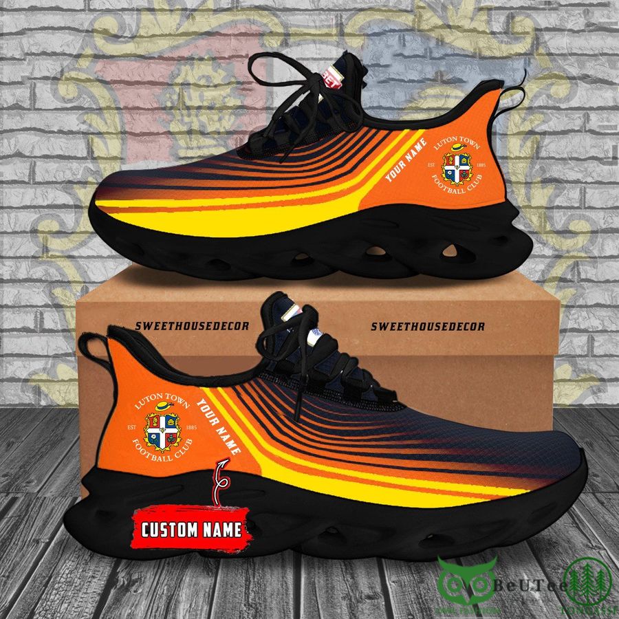 Custom Name Luton Town F.C. EFL Championship Orange Max Soul