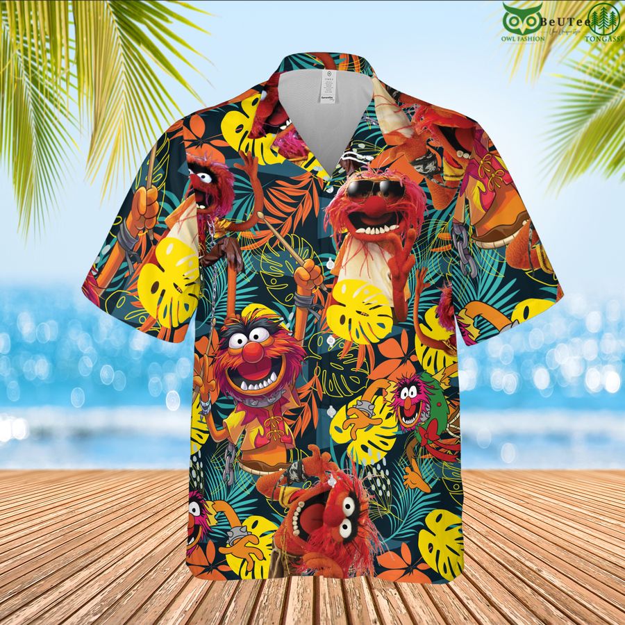 The Muppets Animal tropical Hawaiian Shirt
