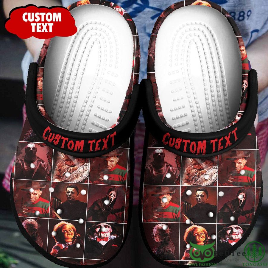 Personalized Halloween Chucky and Others Clogs 