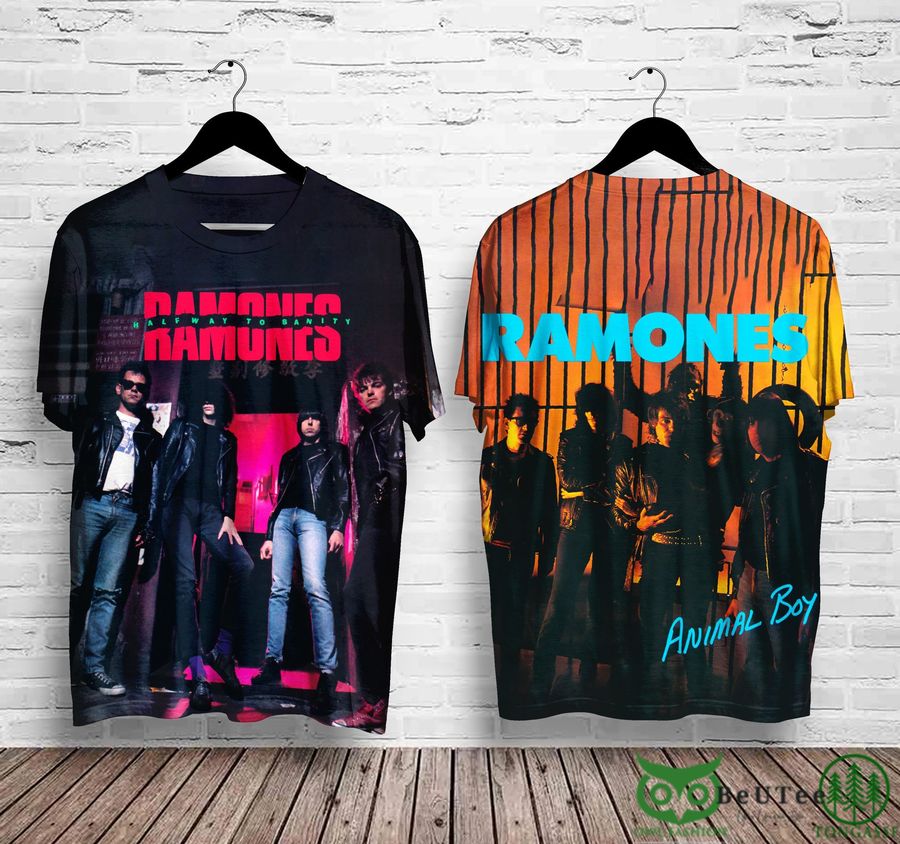 RAMONES Animal Boy Rock Band 3D T-shirt