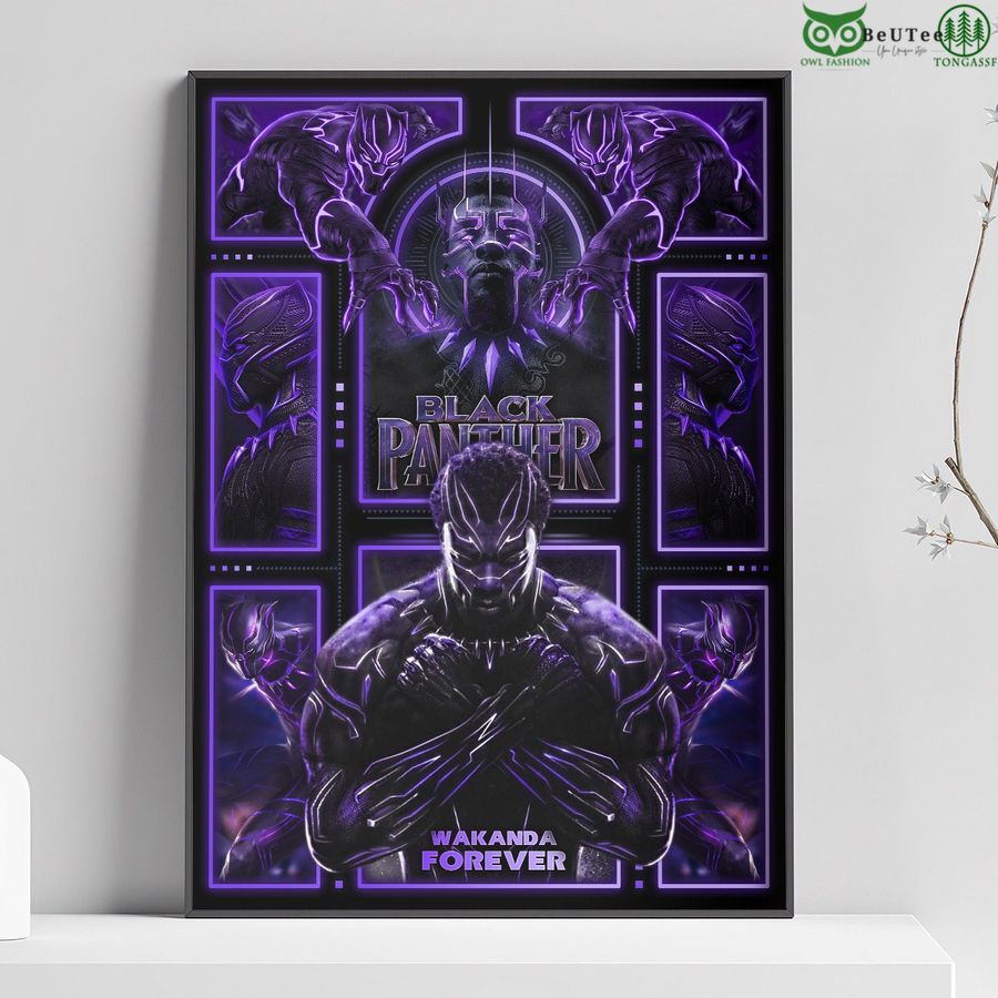 Marvel studio Black Panther Wakanda Forever Limited Edition Poster 