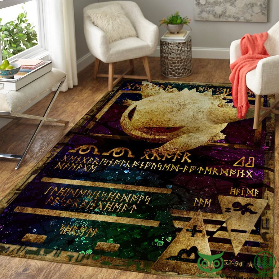 Ancient Gengar Characters Custom Rug
