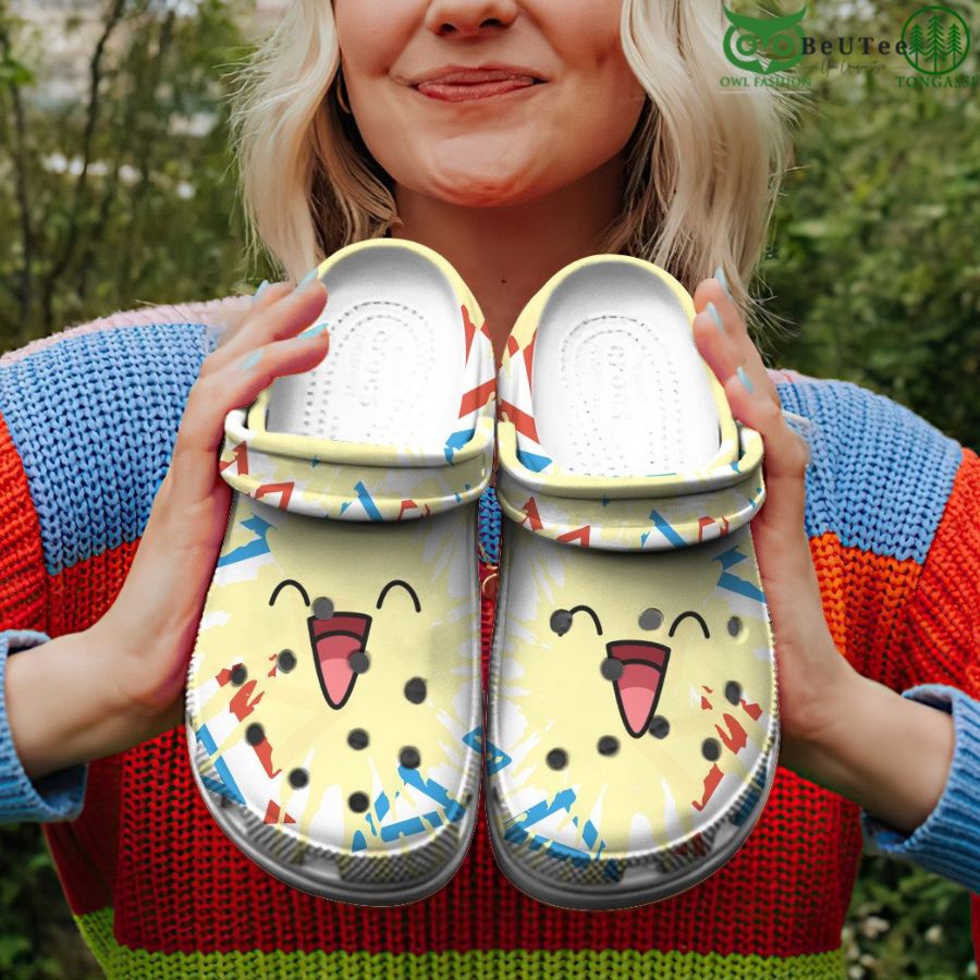 Togepi Tie Dye Face Crocs Pokemon