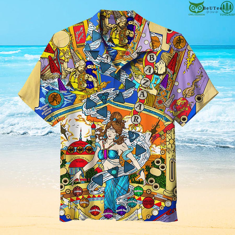46 Bazaar Pinball Art Hawaiian Shirt