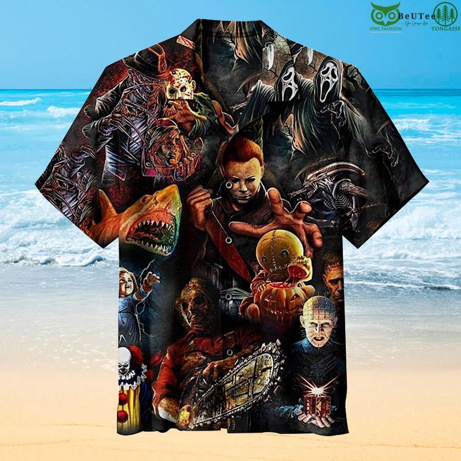 46 Horror Classic Halloween Hawaiian Shirt