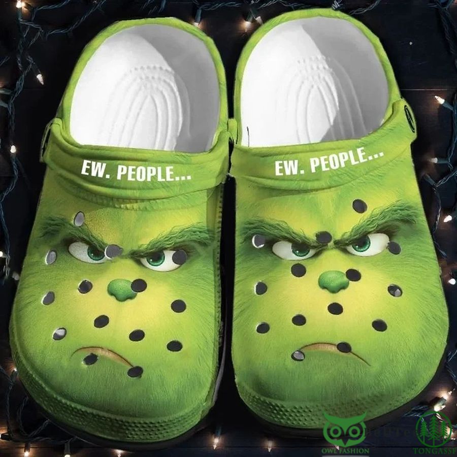 Ew.People Green Monster Halloween Clogs 