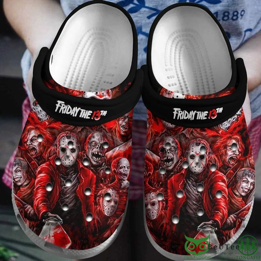 Halloween Friday the 13th Characters Clogs 