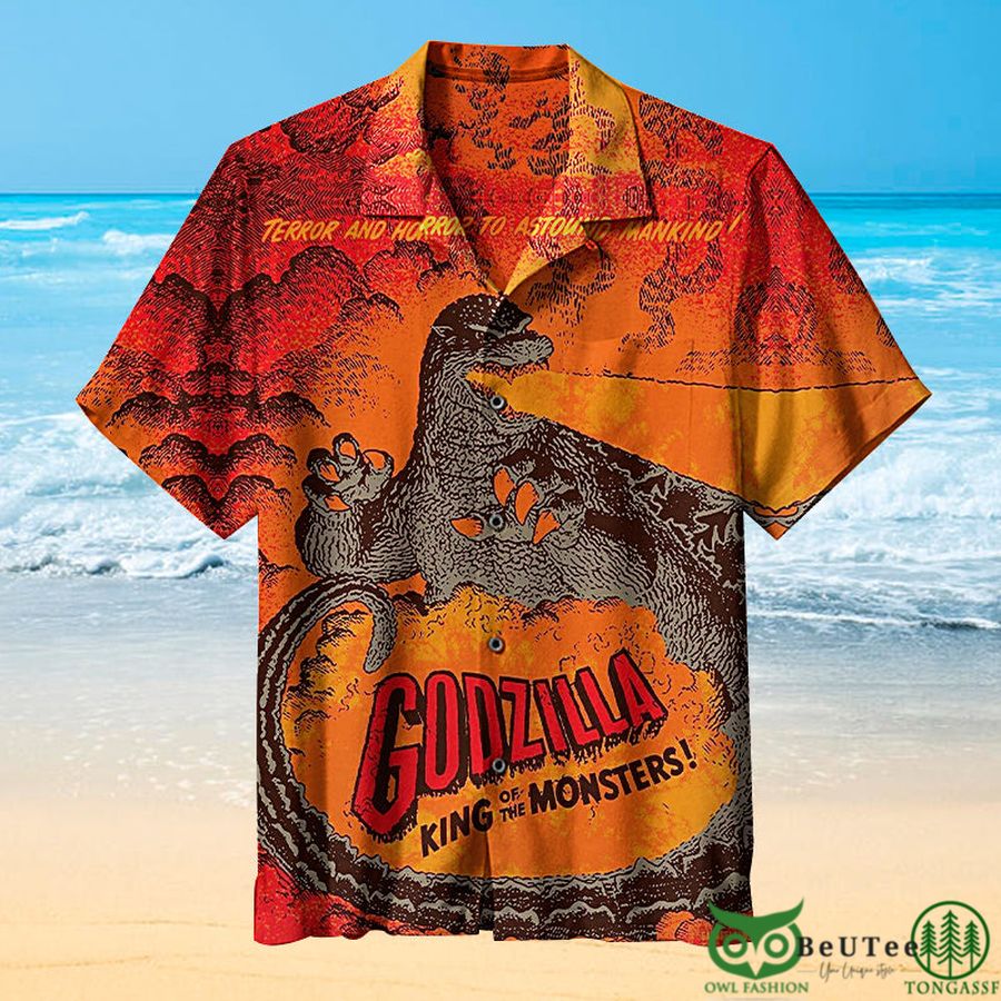 Godzilla King of Monsters Hawaiian Shirt