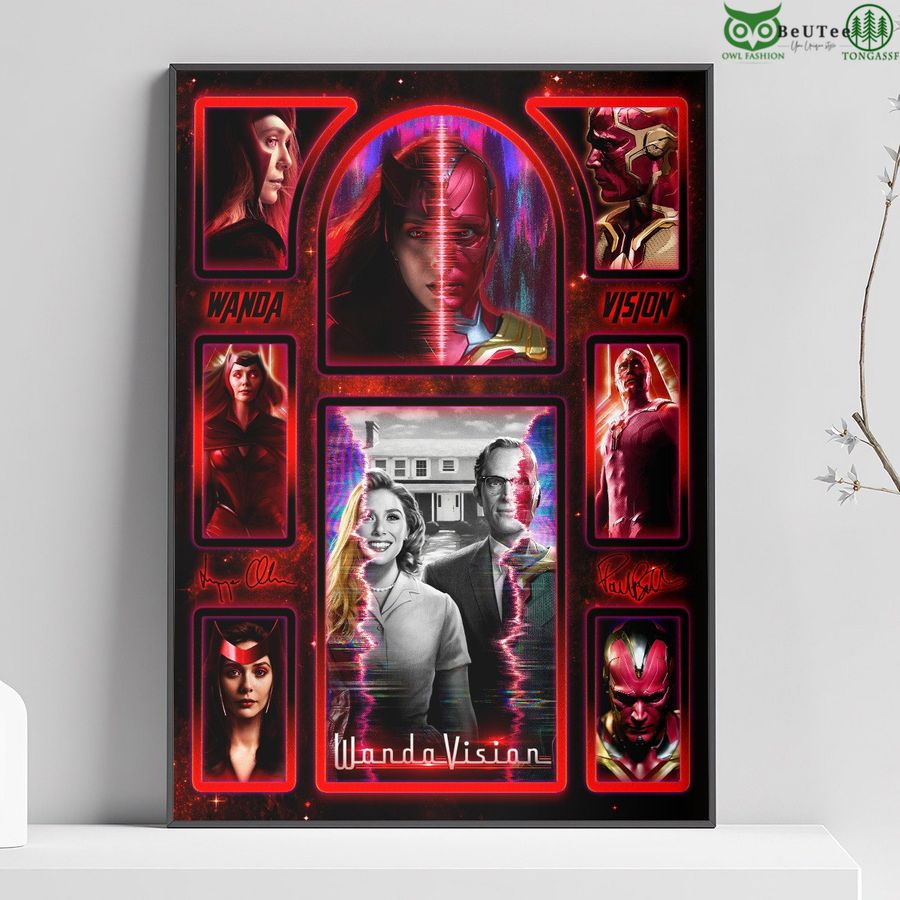 Marvel studio Wanda and Vision Limited Edition Poster 