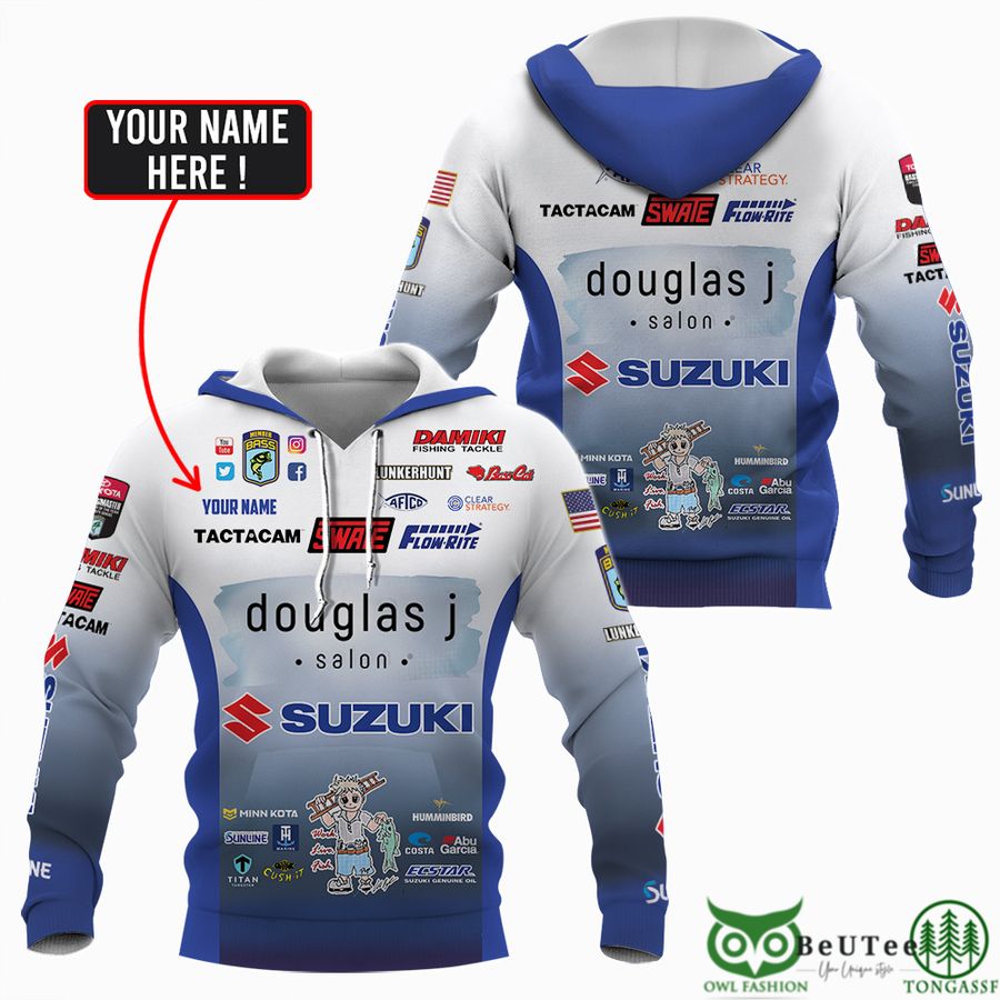 Personalized Race Tournament douglas j salon Suzuki 3D Shirt