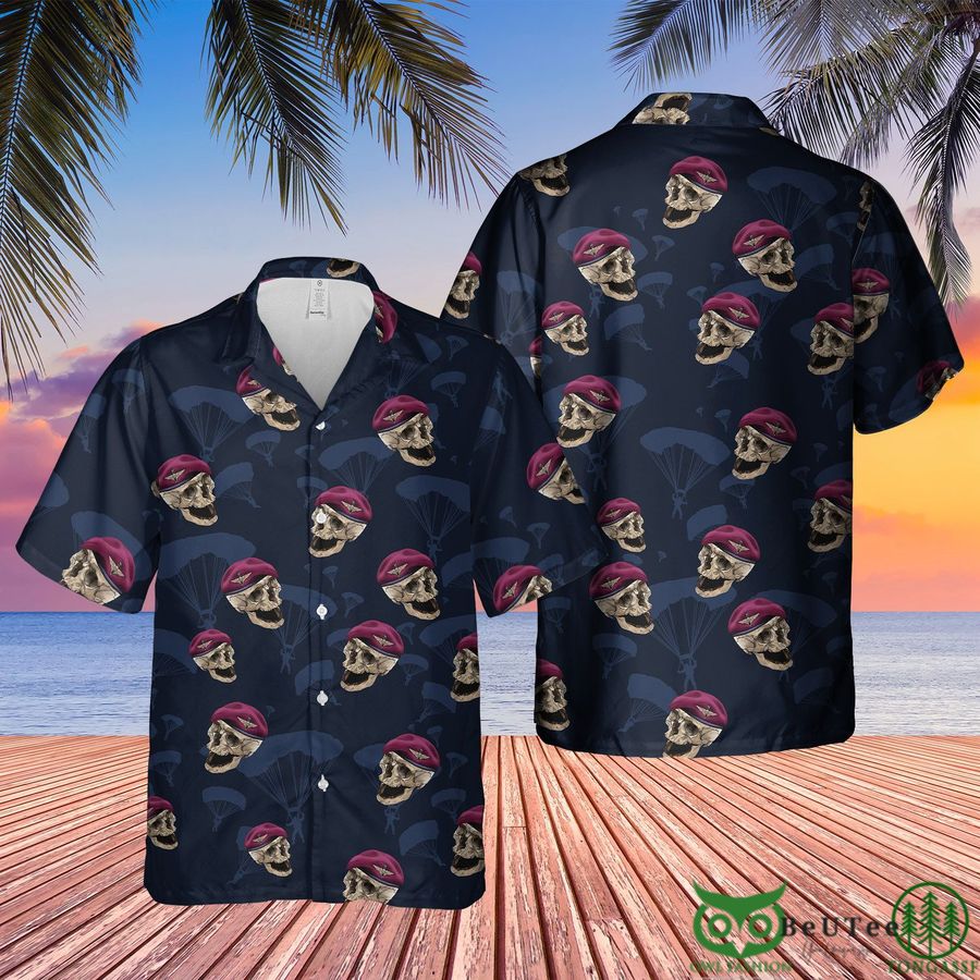 UK Parachute Regiment Hawaiian Shirt