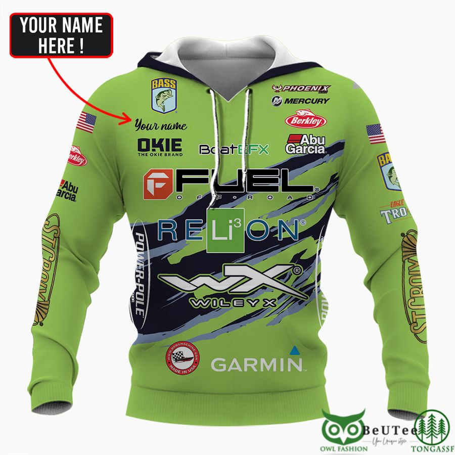 Personalized Race Tournament Fuel Relion Green 3D Shirt