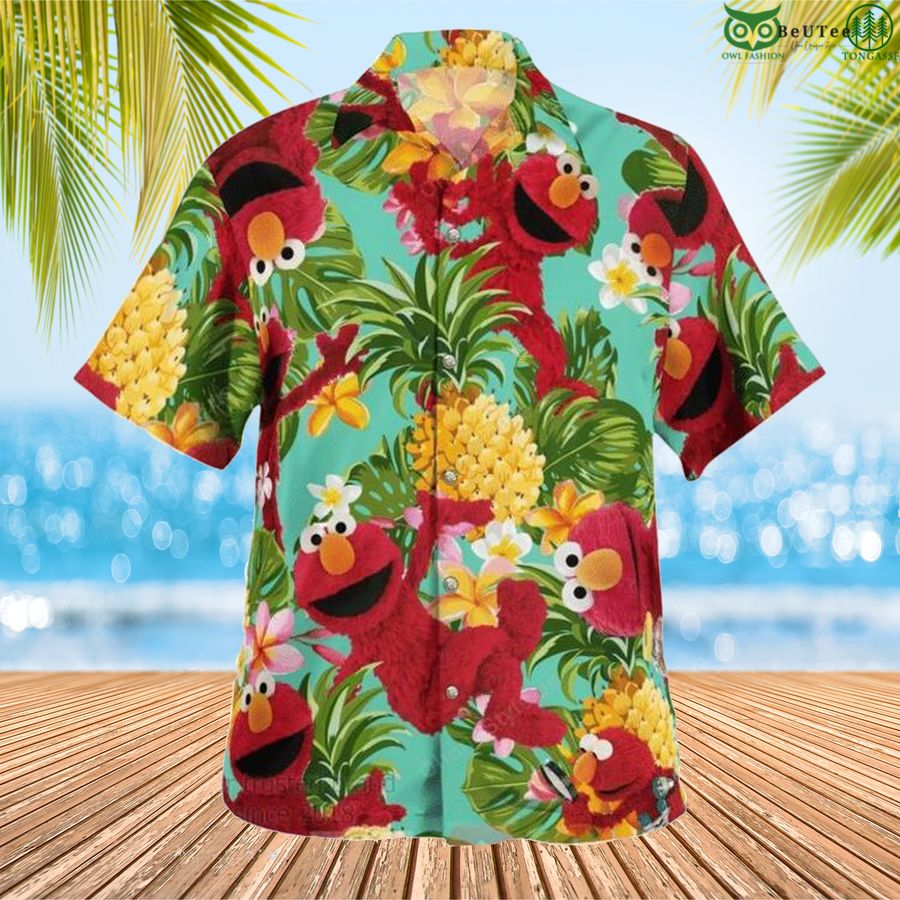 The Muppets Elmo Hawaiian Shirt