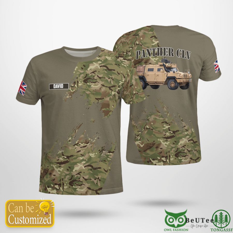 104 British Army Panther CLV T Shirt 3D
