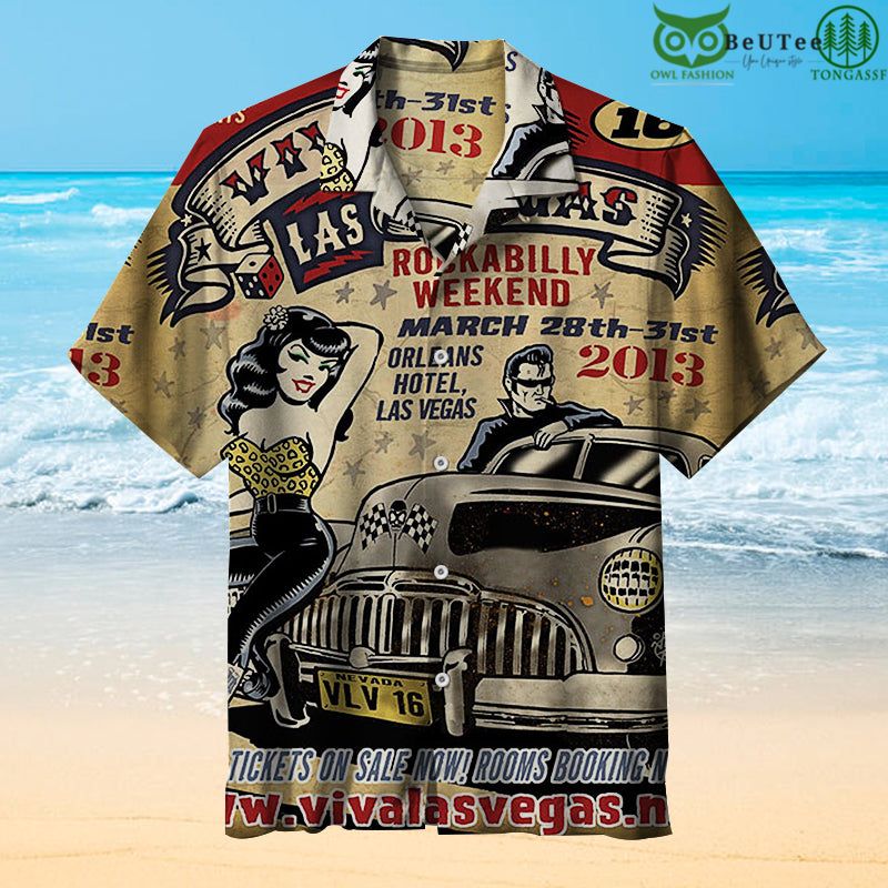 Viva Las Vegas Rockabilly Weekend 2013 Hawaiian Shirt