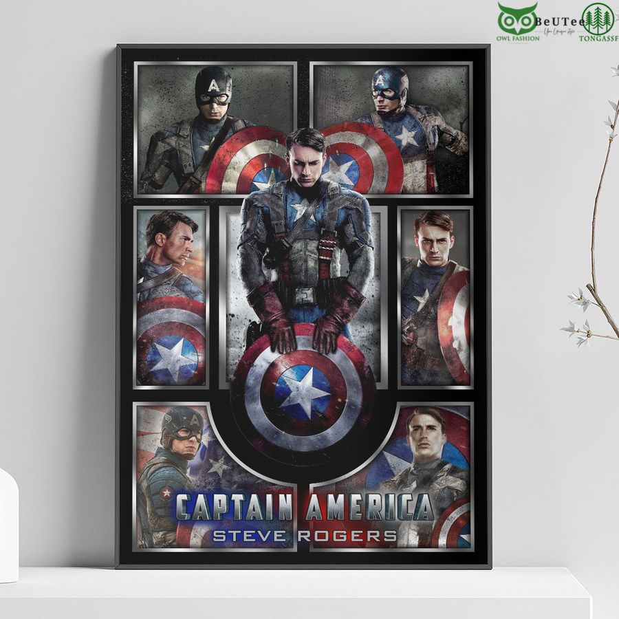2 Marvel studio Captain America Steve Roger Limited Edition Poster