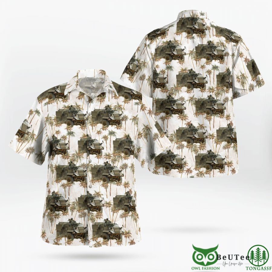 127 British Army AT105 Saxon Hawaiian Shirt