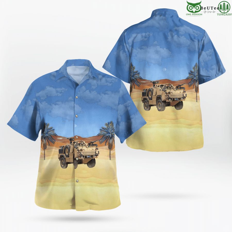 105 British Army Jackal Hawaiian Shirt