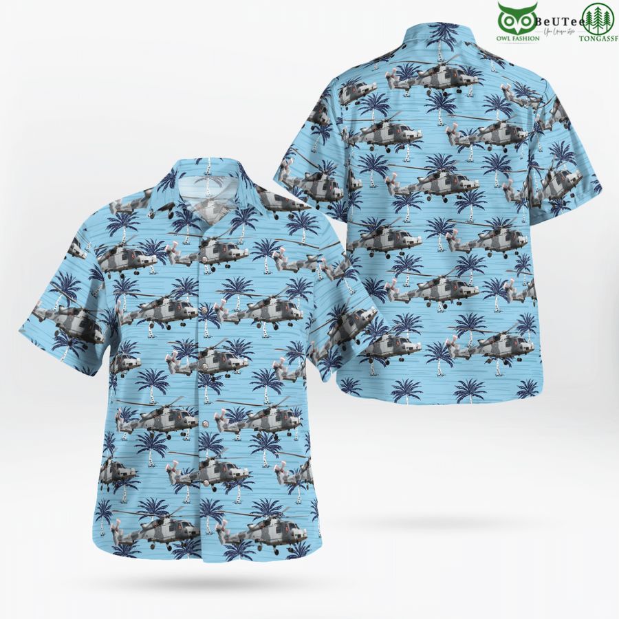 116 British Army AgustaWestland Wildcat Hawaiian Shirt